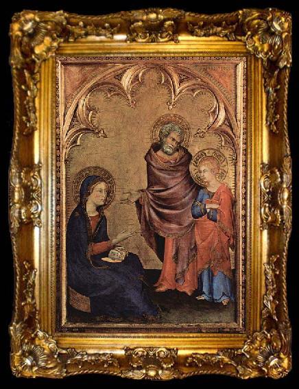framed  Simone Martini Christ Discovered in the Temple, ta009-2